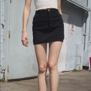 Brandy Melville Margaret Black Skirt